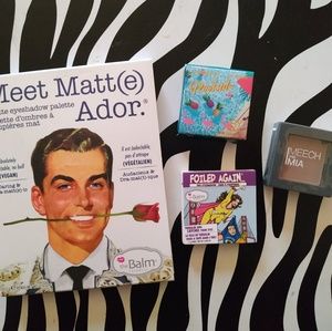 New theBalm eyeshadow plus singles